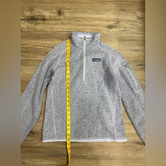 Patagonia Women’s Better Sweater 1/4 Zip Pullover Size S Lavender - Picture 9 of 11